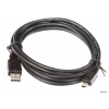 Кабель USB 2.0 AM/miniB 5P (mini USB) Telecom 1.8м (TC6911BK-1.8M)