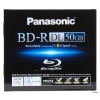 Диск Blu-Ray  PANASONIC BD-R 50 GB 6x Jewel Printable
