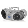 Аудиомагнитола BBK BX514U серебро с черным