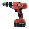 Дрель аккумуляторная Black & Decker EPC126BK 12В БЗП + кейс