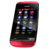 Мобильный телефон Nokia 306 красный моноблок 3.0" WiFi BT GPS  (A00007361)