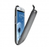 Чехол для GALAXY S III (ENVELOP) - кожаный, с вертикальной крышкой, полный доступ к управлению, чёрный (iLuv-iSS251BLK)
