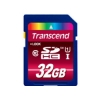 (TS32GSDHC10U1) Карта памяти Transcend, стандарт SDHC класс 10 UHS-I, 32Gb (SD10-32GB/TR-U1)