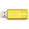 Флеш Диск Verbatim 16Gb PinStripe 49066 USB2.0 желтый