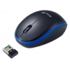 Мышь Genius Traveler 9000 черный/синий оптическая (1200dpi) беспроводная USB для ноутбука (2but) (31030777103) (мин.кол.5)