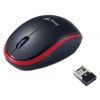 Мышь Genius Traveler 9000 черный/красный оптическая (1200dpi) беспроводная USB для ноутбука (2but) (31030777102)