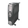 Радиатор Polaris PRE S 1129 HF черный/серебро, вент., сушилка