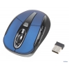 Беспроводная мышь Jet.A OM-U18G чёрно-синяя (800/1600 DPI, USB приемн., 5 кн., радиус действия до 10 м., бат. в компл.) (OM-U18G Black&amp;Blue)