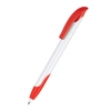 Шариковая ручка СHALLENGER SOFT SENATOR, белый корп/красный клип (-S2417w/red)
