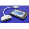 SSD 64 Gb SATA 6Gb/s Crucial m4 <CT064M4SSD1CCA> 2.5" MLC+ SATA-->USB Кабель-адаптер