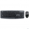 Клавиатура + Мышь Genius KM-110X - клавиатура: PS/2 и мышь: оптическая, PS/2, 800 dpi, black, color box