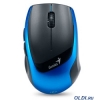 Мышь Genius DX-7100, беспроводная оптическая BlueEye, 1200 dpi, mini-ресивер, 5 кнопок, blue, Hanger