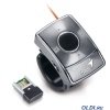 Мышь Genius Presenter для презентаций, беспроводная, 1250 dpi, mini-ресивер, 5 кнопок, silver, Hanger