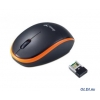 Мышь Genius Traveler 9000 B-O, беспроводная оптическая BlueEye, 1200 dpi, mini-ресивер, 3 кнопки, black-orange, Hanger