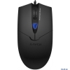 Мышь A4-Tech D-302-1 USB B(Черный) 2кн+кл 1000dpi