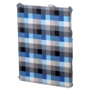 Чехол Canvas для Apple iPad 3/4, синий/в клетку, Hama     [OhN] (H-107932)