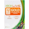 Карточка Live Xbox 360 Gold подписка 12  (52M-00122/52M-00253) (Live Gold 12)