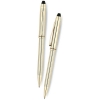 Шариковая ручка Cross Townsend, цвет: 10Ct Rolled Gold (702)