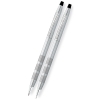 Набор Cross Century Classic New Trophy: шариковая ручка и механический карандаш 0.7 мм, цвет: Satin Chrome,только для В2В (AT0081-14)