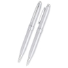 Набор Cross Stratford: шариковая ручка и механический карандаш 0.5 мм, цвет: Satin Chrome, упаковка для Зон Самообслуживания (AT0171DS-2)