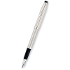 Перьевая ручка Cross Century II, цвет: Sterling Silver (серебро 925 пробы, 9.57), перо: F, перо: золото 18К (HN3009-FY)