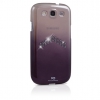 Чехол для Galaxy SIII, WHITE DIAMONDS, GS3 Arrow Black, пластик, украшен кристаллами Swarovski, черный. (WD-2210ARR6)
