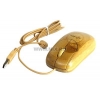Kreolz Optical Mouse <MS78U> (RTL) USB 3btn+Roll, корпус из бамбука