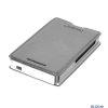 Мобил рек Orient  2555U3, External Case, USB 3.0 to 2.5" SATA, корпус-книжка, кож. отделка, безвинтовое крепление, black, ret