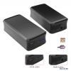 Мобил рек Orient 3522U3 Dual, External Al Case, USB 3.0 to 2 x 3.5" SATA, функция RAID, с внешним блоком питания, black, подставка, ret