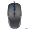Мышь A4-Tech D-530FX-2 USB B(Черный) 4кн+кл 800-2000dpi   V-Track