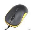 Мышь A4-Tech D-330-3 USB BY(Черн+Желтый) 3кн+кл 800-2000dpi