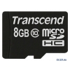 Карта памяти MicroSDHC 8GB Transcend Class10 no Adapter (TS8GUSDC10)