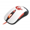 Мышь SteelSeries Sensei RAW Guild Wars 2 (62156), белая с черным/красным, лазерная, проф. игровая, 8 кнопок, USB,  5670 dpi, FPS 12000, CPI 5700 (SS Sensei RAW GW2)