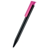 Шариковая ручка SUPER-HIT ECO SENATOR, черный корпус/розовый клип (-S2850blck/pink)