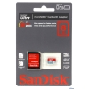 Карта памяти MicroSDHC 8Gb SanDisk Ultra Class10 + SD Adapter + Media Manager (SDSDQU-008G-U46A)