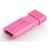 Флеш Диск Verbatim 32Gb PinStripe 49056 USB2.0 Hot Pink