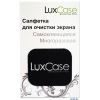 Салфетка для отчистки экрана LuxCase Самоклеящаяся. Многоразовая. 40х35 мм
