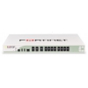 Униф.управление угрозами Fortinet FG-100D 20 x GE RJ45 ports (including 1 x DMZ port, 1 x Mgmt port, 2 x HA port, 16 x internal switch ports), 2 x shared media pairs (including 2 x GE RJ45, 2 x GE SFP slots), 32GB onboard storage . Max managed FortiAPs (T