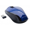 Мышь Oklick 345MW синий/черный оптическая (800dpi) беспроводная USB (2but) (B296)