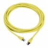 Патч-корд Molex PCD-00305-0K RJ45. 568B. FTP. PowerCat 6. PVC 1м желтый