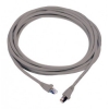 Патч-корд Molex PCD-00309-0E RJ45. 568B. FTP. PowerCat 6. PVC 3м серый