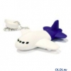 Внешний накопитель 16GB USB Drive <USB 2.0> ICONIK Самолет (8GB x 2) (RB-PLANE-16GB)
