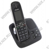 Р/телефон PHILIPS <CD4911B> Black (База+трубка с цв.ЖК диспл.) стандарт-DECT