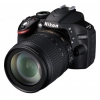 PhotoCamera Nikon D3200 KIT black 24.2Mpix 18-105VR 3" 1080p SD Набор с объективомEN-EL14 (VBA330K005)