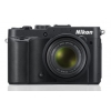 PhotoCamera Nikon CoolPix P7700 black 12.2Mpix Zoom7.1x 3" 1080p 86Mb SDHC CMOS 1x1.7 IS opt 2minF turLCD VF 1.3fr/s RAW 24fr/s HDMI EN-EL14  (VNA180E1)