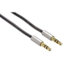 Кабель соединительный AluLine, 3.5 мм Jack (m-m), для смартфонов, 0.5 м, Hama     [OhG] (H-115933)