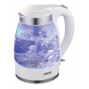 Чайник электрический Mystery MEK-1627 1.8л. 2000Вт белый (корпус: стекло) (MEK-1627 WHITE)