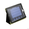 Чехол Jet.A IC10-25N для Apple iPad NEW, iPad 2 и 4 Smart Cover  (Чехол из натуральной 100% мягкой кожи, работает как подставка) Черный/Зеленый