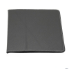 Чехол Jet.A IC10-26N для Apple iPad NEW, iPad 2 и 4 Smart Cover  (Чехол из натуральной 100% мягкой кожи, работает как подставка) Черный/ Серый