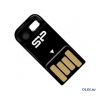 Внешний накопитель 8GB USB Drive <USB 2.0> Silicon Power Touch T02 Black (SP008GBUF2T02V1K)